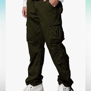 Match & Matchstick Army Green Cargo Pants (NWT)
